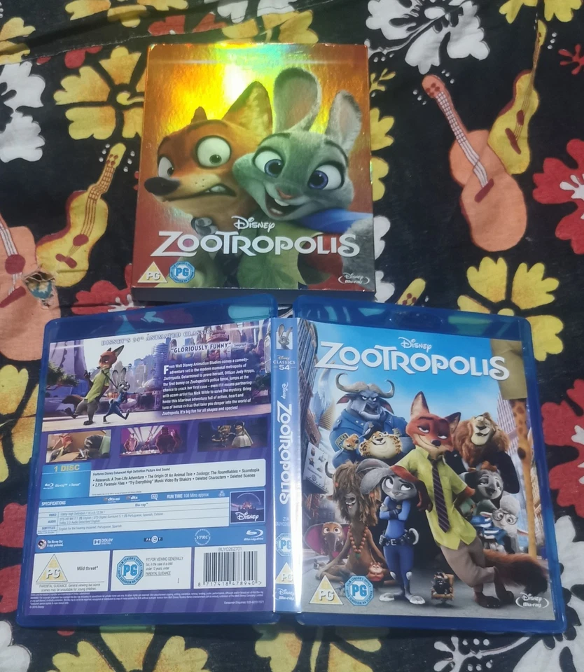 Zootropolis 2016 Blu-Ray Disc Children's Family Film Byron Howard, Moore (DIR) - Image 1 of 1