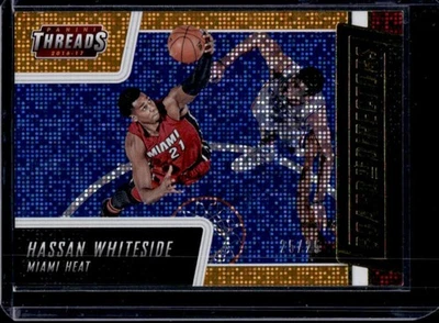 2016-17 Threads Hassan Whiteside Board of Directors Proof Dazzle Orange #25/25 - Image 1 of 2