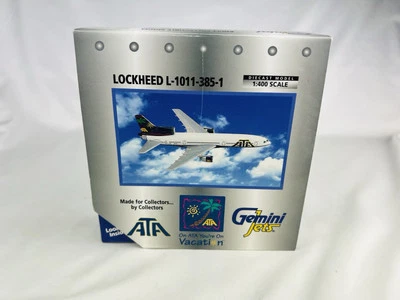 Gemini Jets 1:400 Lockheed L-1011-385-1 Tristar ATA N197AT GJATA047 - Image 1 of 4