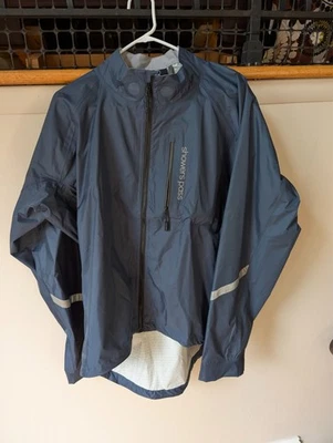Showers Pass Jacket Extra Large Blue Cycling Jacket  - Image 1 of 4