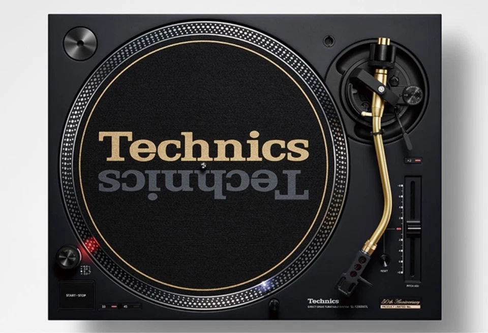 Technics SL-1200M7L/K Black - 50th Anniversary Limited Edition, Gold Tonearm New - Image 1 of 4