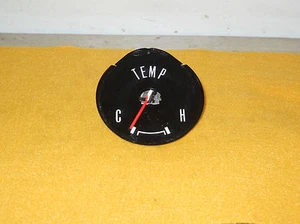1964 1965 Mustang Convertible Coupe Fastback Shelby Falcon ORIG DASH TEMP GAUGE - Bild 1 von 5