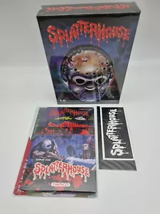 The Splatterhouse Le PC Engine Hu-Card Fm Towns Japan Brand New Pce Works - Picture 1 of 11