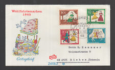 Germany 1965 Fairy tale of the Brothers Grimm Cinderella beautiful FDC / Cover