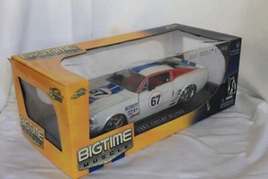 JaydaToys 67 Shelby GT 500 Racer in bianco rosso e blu scala 1:18 - Foto 1 di 8