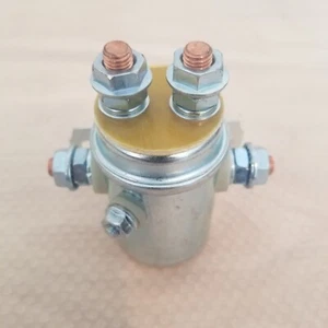 Heavy Duty 12VDC Solenoid Double Pole 1 n/o, 1 n/c - Picture 1 of 5