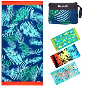 Beach Towel OversizedSuper Absorbent Sand Free Thick Microfiber Beach TowelCu... - Picture 1 of 6