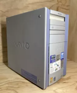 VINTAGE Sony VAIO PCV-RX540 Windows XP/Celeron 1200/512 MB RAM/60 GB/XP-SP3 - Foto 1 di 15