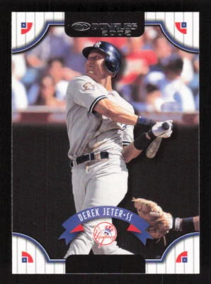 2002 Donruss #3 Derek Jeter New York Yankees - Image 1 of 2