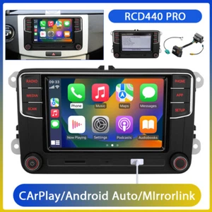 Für VW Autoradio RCD440 PRO 187B RCD360 Pro 2 AndroidAuto Carplay MirrorLink BT - Bild 1 von 9