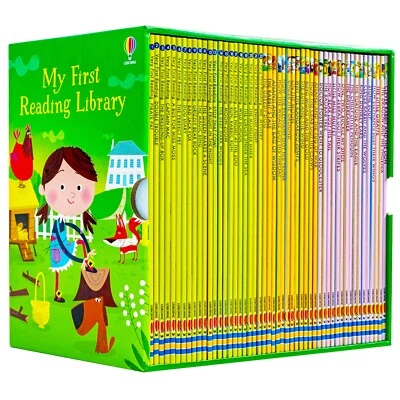 Usborne Very First Reading Library 50 Books Set Collection Pack - Read At Home - Image 1 of 4