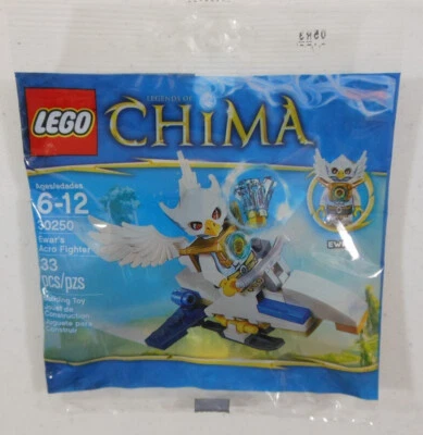 LEGO 30250 Legends Of Chima EWAR EAGLE MINIFIG & ACRO FIGHTER Minifigure Polybag - Image 1 of 2
