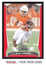 2023 Leaf Draft - Red Parallel - Pick Your Card - Free Ship