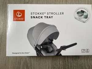 Stokke Black Stroller Snack Tray New Boxed - Imagen 1 de 2