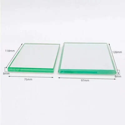 Composições de mistura de laboratório odontológico disponíveis lajes de vidro ferramenta de instrumento pequena+grande - Imagem 1 de 4