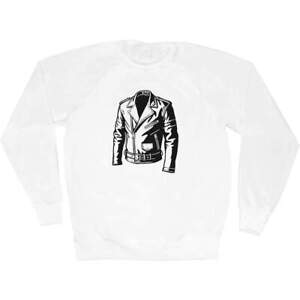 'Leather Jacket' Adult Sweatshirt / Sweater / Jumper (SW045100)