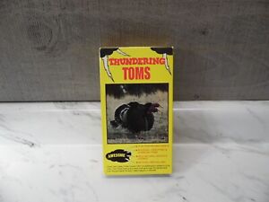 🎆Rare Turkey Hunting Thundering Toms VHS Video Cassette 1991🎆