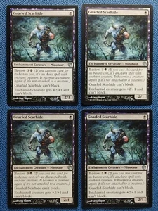 MTG 4x Gnarled Scarhide x4 NM Journey into Nyx Magic Playset - Picture 1 of 2