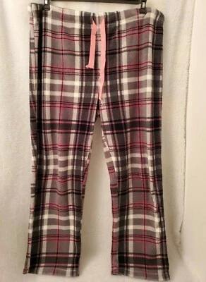 Pantalones de salón para dormir Faded Glory para mujer talla 3X 22W/24W polar a cuadros Foto 1 de 4