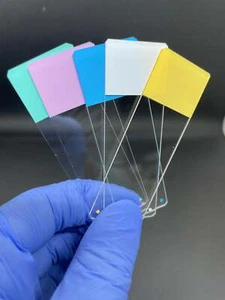 Diapositivas para microscopio esmerilado a color (estuche) - Imagen 1 de 11