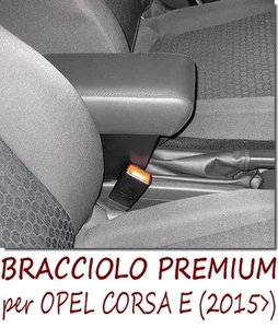 Bracciolo Premium per OPEL CORSA E-MADE IN ITALY appoggiagomito-poggiabraccio-@ - Imagen 1 de 2