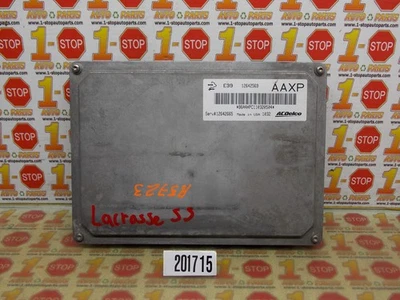 2010 2011 BUICK LACROSSE MOTOR MÓDULO DE COMPUTADOR ECU ECM 12642569 AAXP FABRICANTE DE EQUIPAMENTO ORIGINAL - Imagem 1 de 4