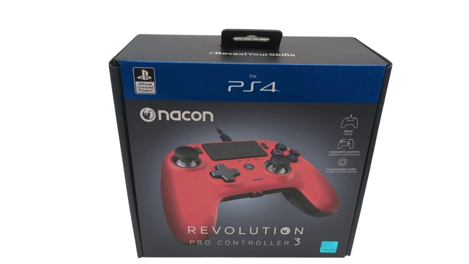 Nacon Revolution Pro 3 Controller Rot - Neu & OVP - PS4/PC Kompatibel - Bild 1 von 1