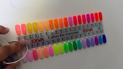 Colección Gel Color Neón DND 0.5 Foto 1 de 2