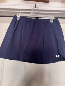 Falda Under Armour HeatGear para mujer azul marino talla grande - Imagen 1 de 6