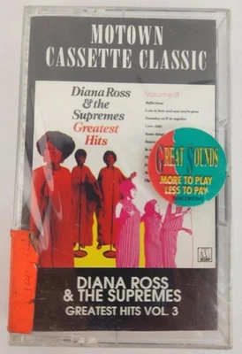 Diana Ross & The Supremes Greatest Hits Vol 3 Cassette Tape - New Sealed - Image 1 of 4