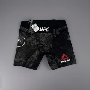 Official UFC Youth Octagon Shorts Reebok - Black/Grey/Red - Picture 1 of 15
