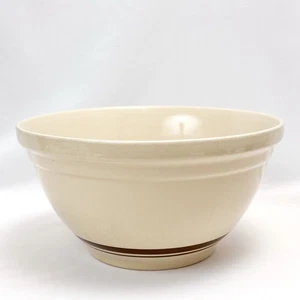 MCCOY LANCASTER MIXING BOWL MADE IN USA VINTAGE c.1979 14” DIAM EXC COND - Picture 1 of 8