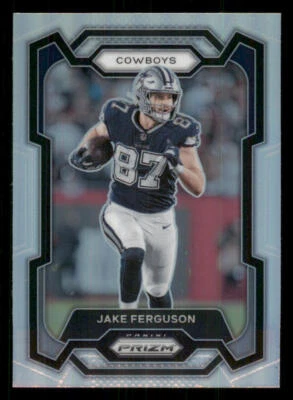 2023 Panini Prizm Prizms Silver #75 Jake Ferguson - Image 1 of 2