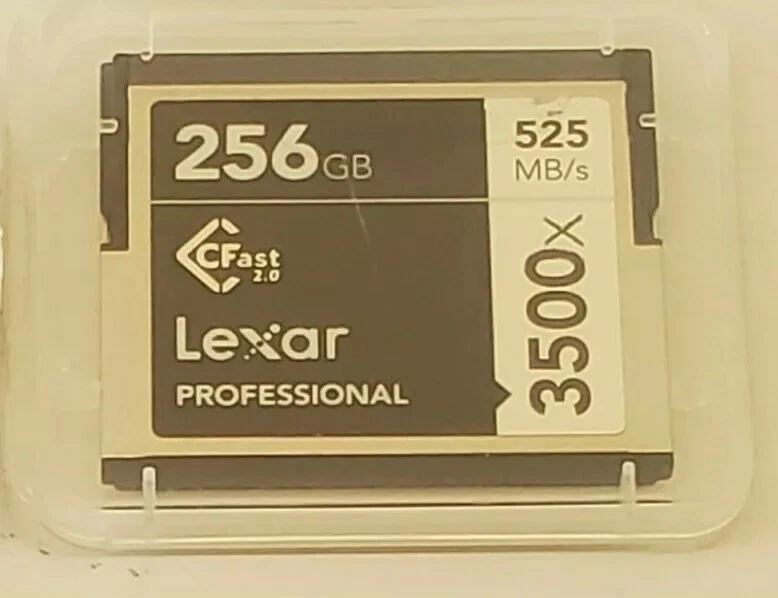 Lexar 256GB Professional 3500x CFast 2.0 Memory Card - Image 1 of 1