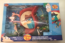 Disney 2010 PHINEAS AND FERB ACTION SCENES FIGURE & ACCESSORY PACK RARE!!!