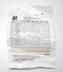 10-Pack ADC BNC-26 / 3-Piece BNC Crimp / RG-6 -- CN1 - Picture 1 of 2