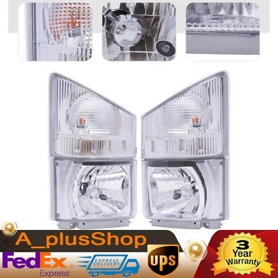 Faros y lámparas de esquina izquierda+derecha para ISUZU NPR NPR-HD NQR NRR 2008-2020 Foto 1 de 4