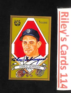 CHARLES GEHRINGER SIGNED PEREZ STEELE MASTER WORKS POSTCARD #4 AUTOGRAPH - Picture 1 of 2