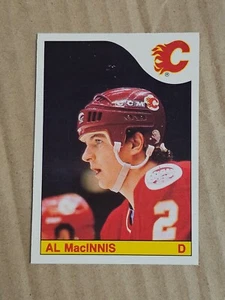 1985-86 O-Pee-Chee #237 Al MacInnis Rookie Card RC EX-MT+ Calgary Flames - Picture 1 of 4