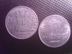 INDIA 2 RUPEES 2012 2015 DEC12F - Picture 1 of 2