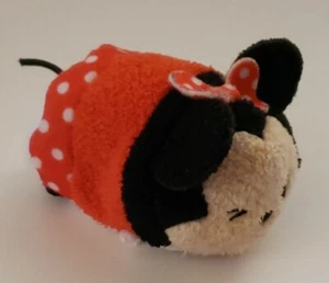 Disney Store Tsum Tsum Minnie Mouse Guiñando un ojo 3,5" etiquetas de peluche cortadas leer descripción - Imagen 1 de 9