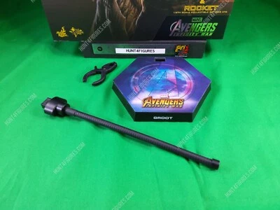 Hot Toys MMS476 Avengers Infinity War Groot 1/6 figura de acción base soporte solamente Foto 1 de 4