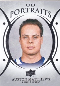 Inserto de retratos de cubierta superior Auston Matthews 2018-19 18-19 #P-34 Toronto - Imagen 1 de 1