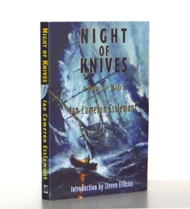 Ian C Esslemont SIGNED Night of Knives Malazan Empire PS 1st Trade Paperback Ed - Picture 1 of 8