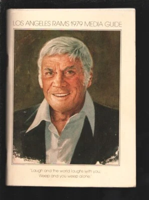 Los Angeles Rams Media Guide 1979-Player & coaches photos & profiles-Team sta... - Image 1 of 2