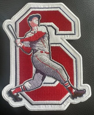 RARE Stan Musial #6 St. Louis Cardinals 5in Iron Sew On Embroidered Patch - Image 1 of 2