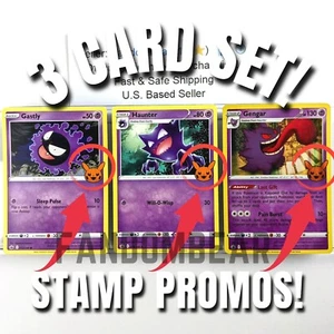 GENGAR GASTLY HAUNTER BRIEFMARKE PROMO EVOLUTION SET 2021 Chilling Reign Halloween - Bild 1 von 7