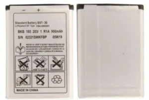 NEW BST-36 BATTERY FOR J200 K310 K510 T280 W200 AND VARIOUS SONY ERICSSON PHONES - Picture 1 of 1