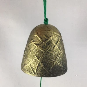 Kotobuki Carillon a Vento Giapponese Campana Ferro Pino Dorato Ago 485-077 Made in Japan - Foto 1 di 2