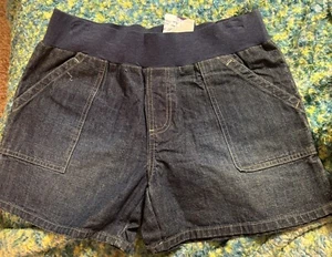 New Maternity Jean Shorts X-Lg (16/18) - Picture 1 of 2